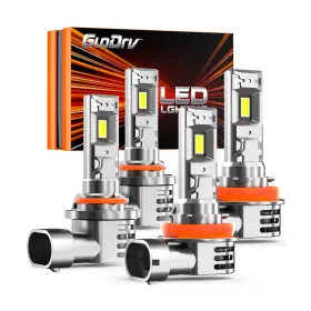 1105-gm4 Glodrv 2025 Upgrade H-11 90-05 Led Bulb Combo Latest And Brightest 80000lm 800% Br