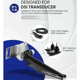 000-10262-001 Gm-motor For Lowrance Skimmer Transducer Mount Dsi Unit Transom Bracket Kit #2