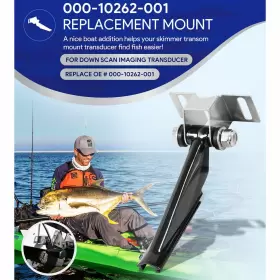 000-10262-001 Gm-motor For Lowrance Skimmer Transducer Mount Dsi Unit Transom Bracket Kit #3