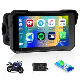 4058 Gohhdl Carplay Screen For Motorcycle Portable Wireless Carplay/android Auto