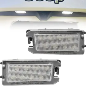 Gorromp Lhpzd001 White Led Grand Cherokee License Plate Light Assembly For Jeep Cherokee