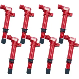 Q8-yml270-r-fa-1 Gp Power Ignition Coil Pack Set Of 8 Compatible With Dodge Dakota Durango Ram 1500 Nit