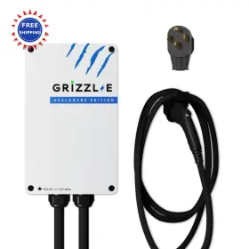 Grizzl-e 742033993552 Classic Level 2 Electric Vehicle Ev Charger Nema 14-50 Fast