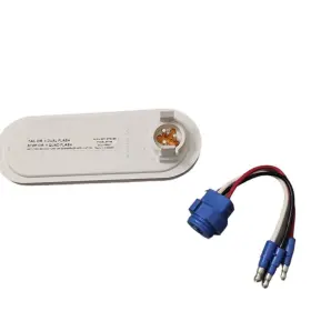 66815 Grote 77363/66815 Led Oval Strobe Light Kit - Amber And White Truck Trailer Safety #3