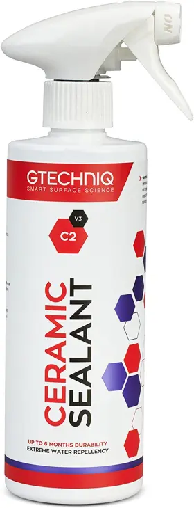 Gtechniq 445056219250 C2 Ceramic Sealant For Cars Protect Car Paintwork Trim Tyres And Win