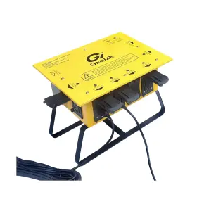 Gxelzk 50a/30a Temporary Distribution Box It Has Both 50a And 30a Inlets Six 120v Cfgi Dup