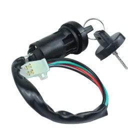 Harifoger 774980339718 4 Pin Ignition Switch Key Set With Cap For 50cc 70cc 90cc 110cc 125cc 150cc 2