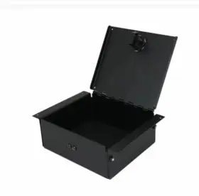 C-ap-0625-l Havis 6 Accessory Pocket With Hinged Lid And Lock 2.5 Deep