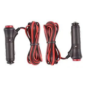 Sku3231-yy Heart Horse 2 Pcs Cigarette Lighter Plug With Switch Power Cable M
