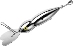 W0839-d Heddon Magnum Hellbender Deep-diving Fishing 5 1/2-inch Siver - Downrigger