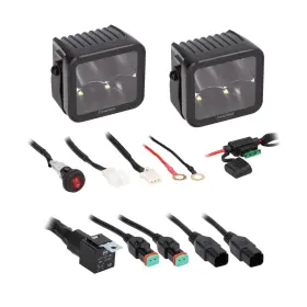 Heise 086429414659 He-bcs32pk Led Cube Light-blackout Series