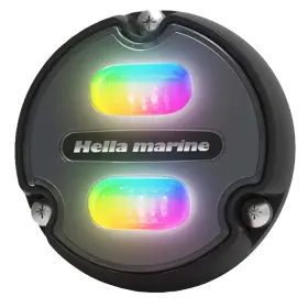 016146-001 Hella Marine Apelo A1 Rgb Underwater Light - 1800 Lumens Black With Charcoal Len
