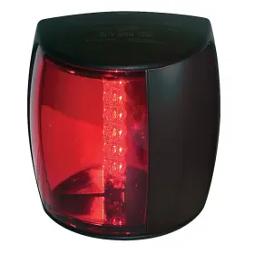 959900001 Hella Marine Naviled Pro Port Navigation Lamp - 2nm Red Lens/black Housing