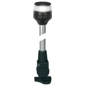 980960461 Hella Marine Naviled 360 Compact All Round Lamp - 2nm 40 Inch Fold Down Base Bla