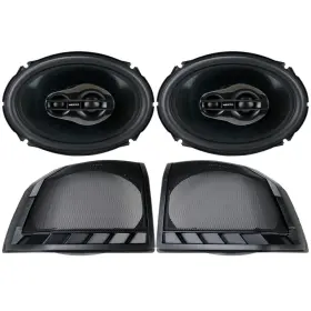 Hd24h6x9 Hertz 6 Inch X 9 Bag Lid Speaker Kit For Harley-davidson Motorcycles 2024