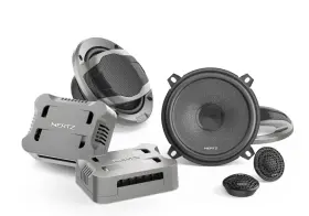 Hsk130.4 Hertz Hsk1304 5.25 Inch 2-way Hi-energy Component Speakers Mids Tweeters Crossover