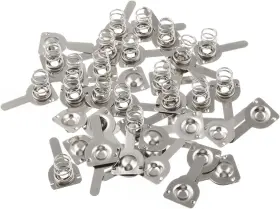 0712 Heyiarbeit 20 Pairs Battery Springs Aa 9.5mm X 9mm With 8.8mm Tail