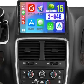 B0d144cjr9 Hikity 2g64g Android 15 Car Radio Stereo For Dodge Grand Caravan