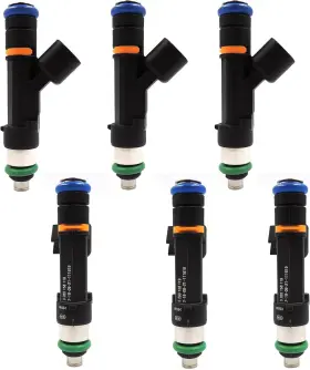 150385-591 Hisport 6pcs 4holes Fuel Injector For Chrysler Town And Country 3.3l/3.8l 08-10 Fo