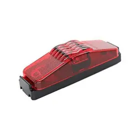 S19-rr00-1 Hitch2trailer Usa 1x4-inch Red Led Clearance Side Marker Light With Black Bracket For Campe