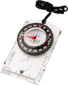 Dc361-clear Hkdiredy Orienteering Compass Wilderness Survival For Middle-sized Clear