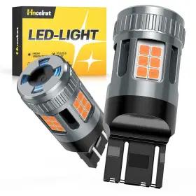 Jp-qmp011-03 Hncelrat 7443 7440 Led Bulb Amber Upgraded 600% Brighter Turn Signal 7441 T20