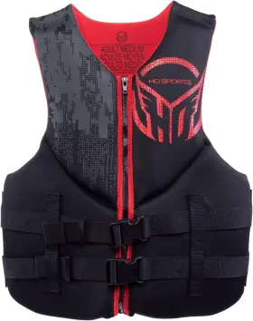 23600023 Ho Pursuit Cga Mens Wakeboard Vest Black/red Sz S