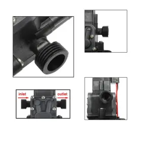 Hooshing 788125188697 12v Dc High Pressure Diaphragm Water Pump Self Priming Sprayer With Pres #3