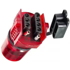 47382 Hopkins Towing Solutions Multi-tow Nite-glow 7-blade To 5-flat And 4-fl