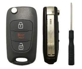 Horande 904209754371 Replacement Key Fob Cover Case Fits For 2011 2012 2013 2014 Kia Soul Rio Spor