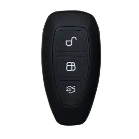 Sfd08 Hsdyes Key Fob Cover For Fiesta Focus 3 Buttons Silicone Case Fit Ford