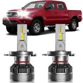 Huo-hs01 Huokeds Fits For Toyota Tacoma 1997-2015 Hi/lo Dual Beam Lights 2pcs Super Bright 60
