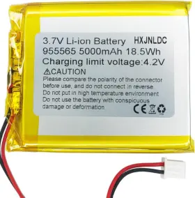 955565 Hxjnldc Dc 3.7v 5000mah Li-ion Lithium Ion Polymer Battery Replacement For