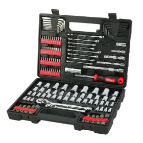 D0100h542vp Hyper Tough 144-piece 1/4 3/8 And 1/2-inch Drive Mechanics Tool Set Chrome Fin #2