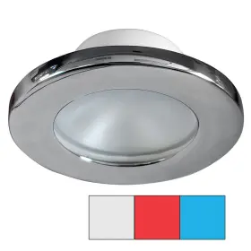 I2systems Inc 015000010348 Apeiron A3120 Screw Mount Light - Red Cool White And Blue Chrome F