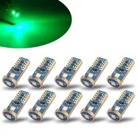 Ibrightstar-t10-3030-3green Ibrightstar Extremely Bright Wedge T10 168 194 Led Bulbs For Car Interior Dom