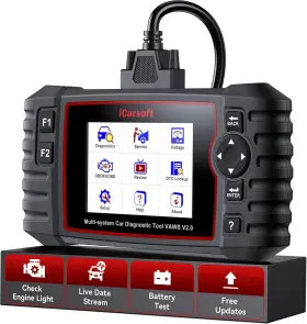Icarsoft 313027866840 Scanner All System Diagnostic Tool For Vw Audi Oil/bms/epb/sas Reset/118 Live D
