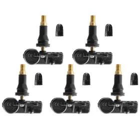 Imountek 616043328492 5pcs Tire Pressure Sensor Tpms Monitoring System F/ Jeep Chrysler Dodge Ram