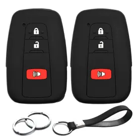 Ip1116 Infipar 2pcs Compatible With Toyota Rav4 4runner C-hr Universal Black