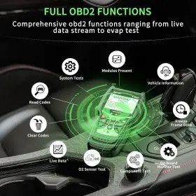 6100p Innova Obd2 Code Reader Scanner Diagnostic Check Abs Srs Engine Battery #2