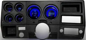 Intellitronix 012658002640 Led Digital Gauge Panel Compatible For Chevy Truck 1973-87 Blue