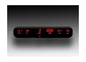 Dp10002t Intellitronix Universal Digital 6 Gauge Led Panel For Cars And Trucks - Complete Instrument C
