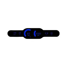 Dp10004 Intellitronix Universal Digital 6 Gauge Led Panel For Cars And Trucks - Long La