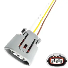 Ixgkhc 782855200261 Alternator Assembly Generator Connector Harness Plug 3pin Fits For Nissan Tea