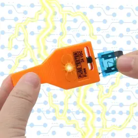 Us1-f3610 Iztor Dc 24v Automotive Multifunctional Blade And Glass Tube Fuse Tester Puller Ato