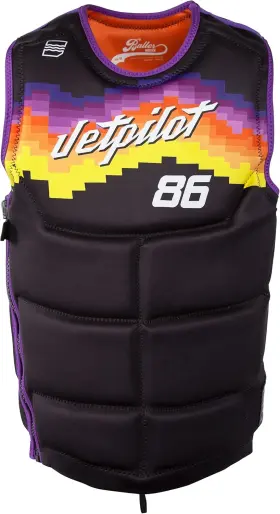 23145 Jetpilot Bonifay Baller Neoprene Reversible Comp Vest Large Blk/phx