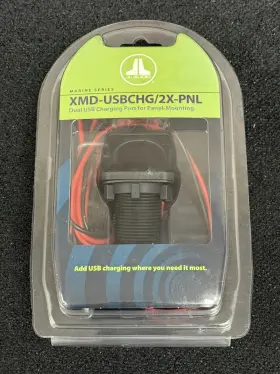 2x-pnl Jl Audio Xmd-usbchg/2x-pnl Dual Usb Charging Port For Panel-mounting New