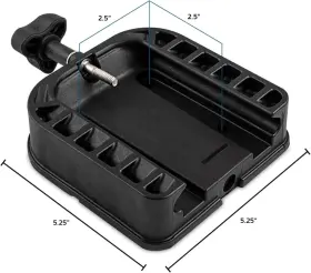 1904040 Johnson Outdoors 100% Authentic Cannon Mounting Base - Magnum/digi Troll Black #3