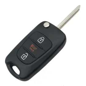 Jokmoest 771077237230 3 Buttons Replacement Key Fob Cover Case Fit For Kia Soul Rio Sportage Ke