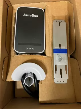 2jbo481rna-hkwx-355 Juicebox - 48 Amp Hardwired Ev Electric Home Vehicle Charger Same Day Ship